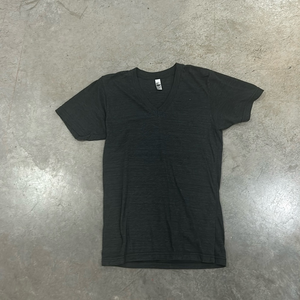 Black v neck t shirt